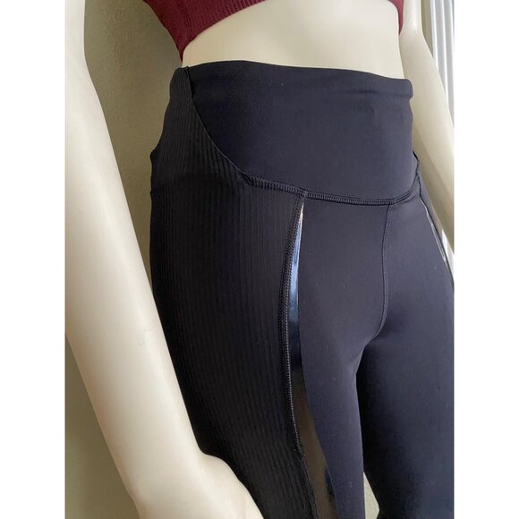 sz 2 Lululemon Gloss Trim Run Super High-Rise Tight 28" leggings reflective trim - Picture 4 of 10